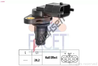 EPS (facet) Snma polohy vakovho hdele Made in Italy - OE Equivalent EPS 9.0695, 9.0695