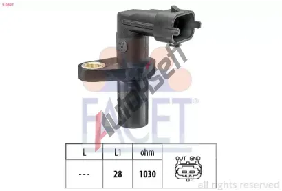 EPS (facet) Genertor impuls klikov hdel Made in Italy - OE Equivalent EPS 9.0697, 9.0697