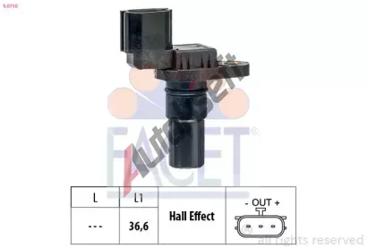 EPS (facet) Senzor otek automatick pevodovky EPS 9.0710, 9.0710