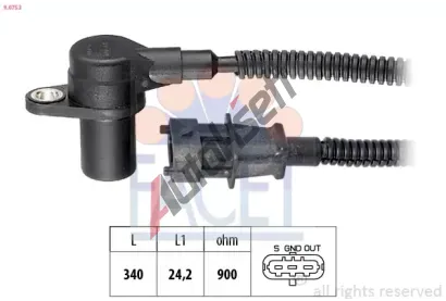EPS (facet) Genertor impuls klikov hdel Made in Italy - OE Equivalent EPS 9.0753, 9.0753