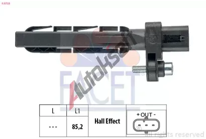 EPS (facet) Genertor impuls klikov hdel Made in Italy - OE Equivalent EPS 9.0758, 9.0758