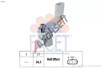 EPS (facet) Genertor impuls klikov hdel OE Equivalent EPS 9.0772, 9.0772