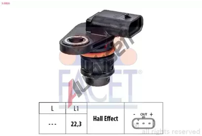 EPS (facet) Snma polohy vakovho hdele OE Equivalent EPS 9.0856, 9.0856