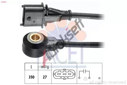 EPS (facet) Senzor klepn EPS 9.3074, 9.3074