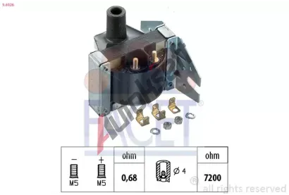 EPS (facet) Zapalovac cvka EPS 9.6026, 9.6026