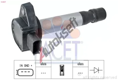 EPS (facet) Zapalovac cvka EPS 9.6357, 9.6357