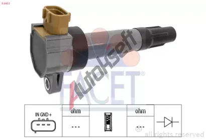 EPS (facet) Zapalovac cvka Made in Italy - OE Equivalent EPS 9.6453, 9.6453