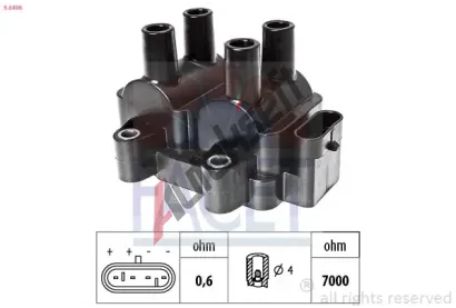EPS (facet) Zapalovac cvka OE Equivalent EPS 9.6496, 9.6496