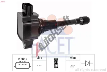 EPS (facet) Zapalovac cvka Made in Italy - OE Equivalent EPS 9.6517, 9.6517