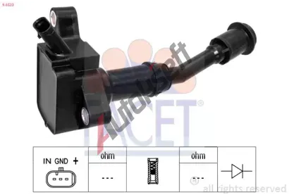 EPS (facet) Zapalovac cvka OE Equivalent EPS 9.6523, 9.6523