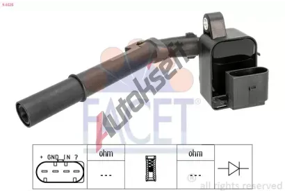 EPS (facet) Zapalovac cvka Made in Italy - OE Equivalent EPS 9.6525, 9.6525