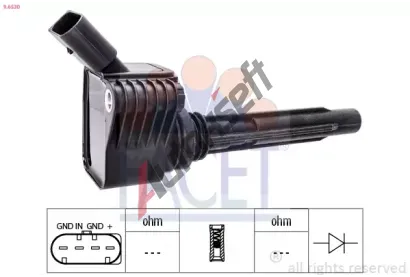 EPS (facet) Zapalovac cvka Made in Italy - OE Equivalent EPS 9.6530, 9.6530