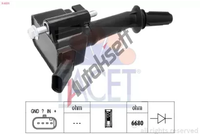 EPS (facet) Zapalovac cvka OE Equivalent EPS 9.6531, 9.6531