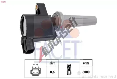 EPS (facet) Zapalovac cvka Made in Italy - OE Equivalent EPS 9.6540, 9.6540