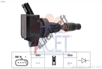 EPS (facet) Zapalovac cvka Made in Italy - OE Equivalent EPS 9.6546, 9.6546