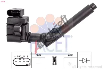 EPS (facet) Zapalovac cvka Made in Italy - OE Equivalent EPS 9.6548, 9.6548