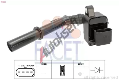 EPS (facet) Zapalovac cvka Made in Italy - OE Equivalent EPS 9.6552, 9.6552
