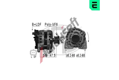 ERA Altern�tor ERA 209035A, 209035A