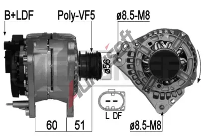 ERA Alterntor ERA 209043A, 209043A