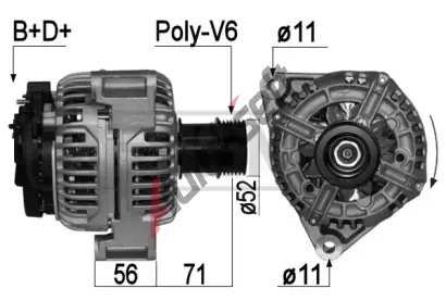 ERA Alterntor ERA 209045A, 209045A