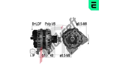 ERA Alternátor ERA 209056A, 209056A ERA Alternátor ERA 209056A, 209056A