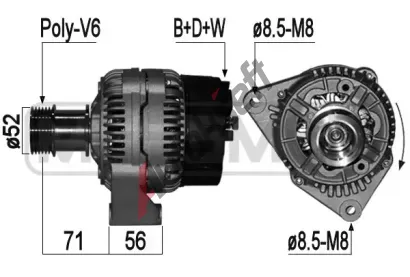 ERA Alterntor ERA 209092A, 209092A