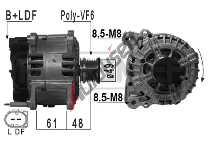 ERA Alternátor ERA 209104A, 209104A ERA Alternátor ERA 209104A, 209104A