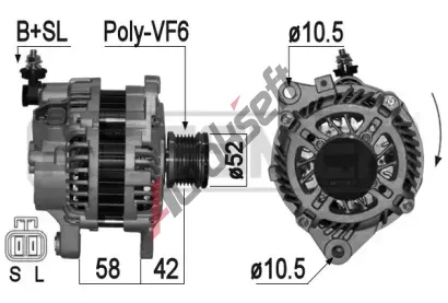ERA Alterntor ERA 209153A, 209153A