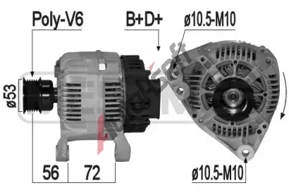 ERA Alterntor ERA 209162A, 209162A