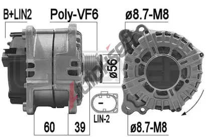 ERA Alterntor ERA 209186, 209186