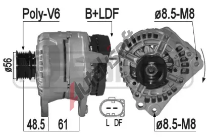 ERA Alternátor ERA 209215A, 209215A ERA Alternátor ERA 209215A, 209215A