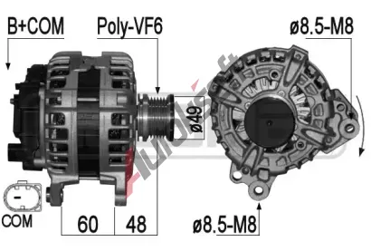 ERA Alterntor ERA 209252, 209252