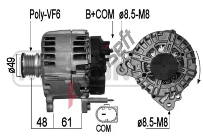 ERA Altern�tor ERA 209287A, 209287A