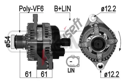 ERA Alterntor ERA 209333A, 209333A