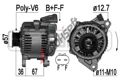 ERA Alterntor ERA 209345A, 209345A