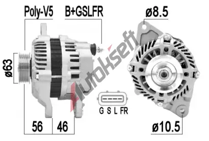 ERA Alterntor ERA 209350A, 209350A