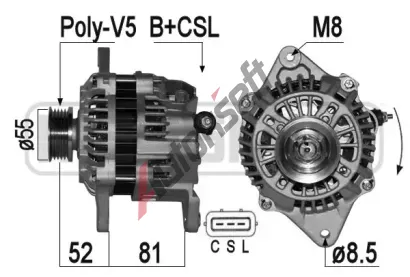 ERA Alterntor ERA 209355A, 209355A