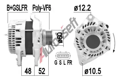 ERA Alterntor ERA 209382A, 209382A