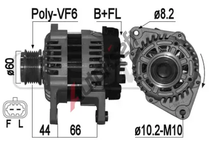 ERA Alterntor ERA 209388A, 209388A