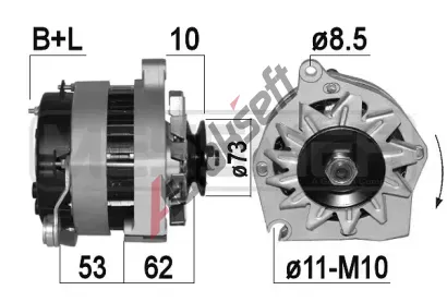 ERA Alterntor ERA 209389A, 209389A