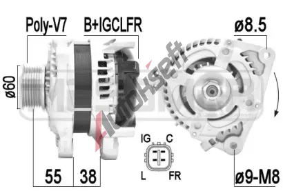 ERA Alterntor ERA 209412A, 209412A