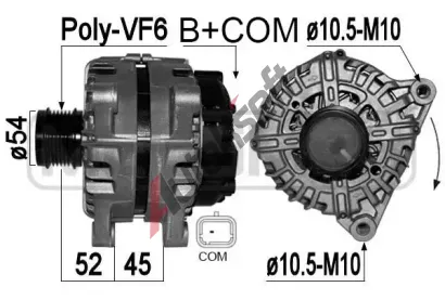 ERA Altern�tor OEM ERA 209433, 209433