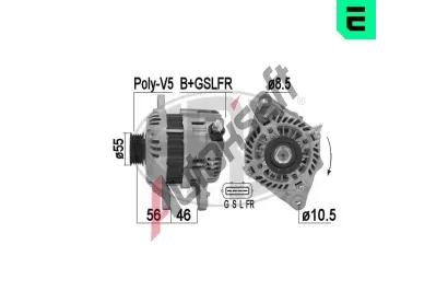 ERA Altern�tor ERA 209448A, 209448A