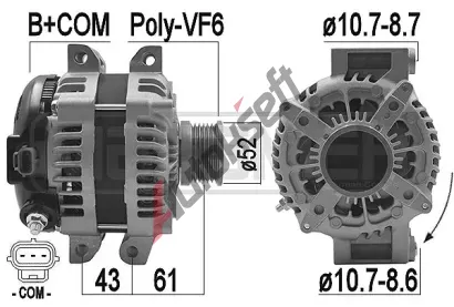 ERA Alterntor ERA 209465A, 209465A