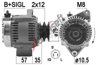 ERA Alterntor ERA 209474A, 209474A