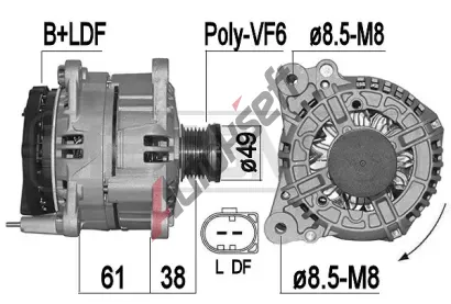 ERA Alterntor ERA 209499A, 209499A