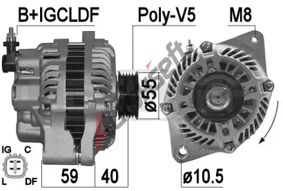 ERA Alterntor ERA 209500A, 209500A