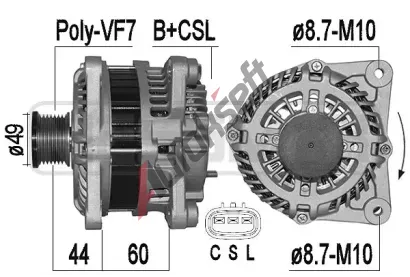 ERA Alterntor ERA 209515A, 209515A