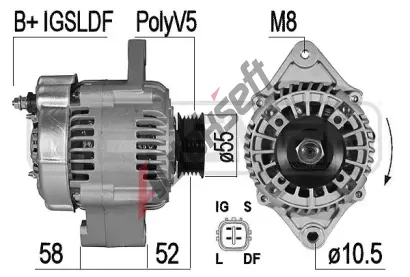 ERA Alterntor ERA 209516A, 209516A