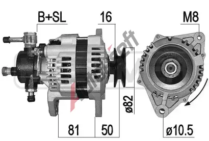ERA Alterntor ERA 209523A, 209523A